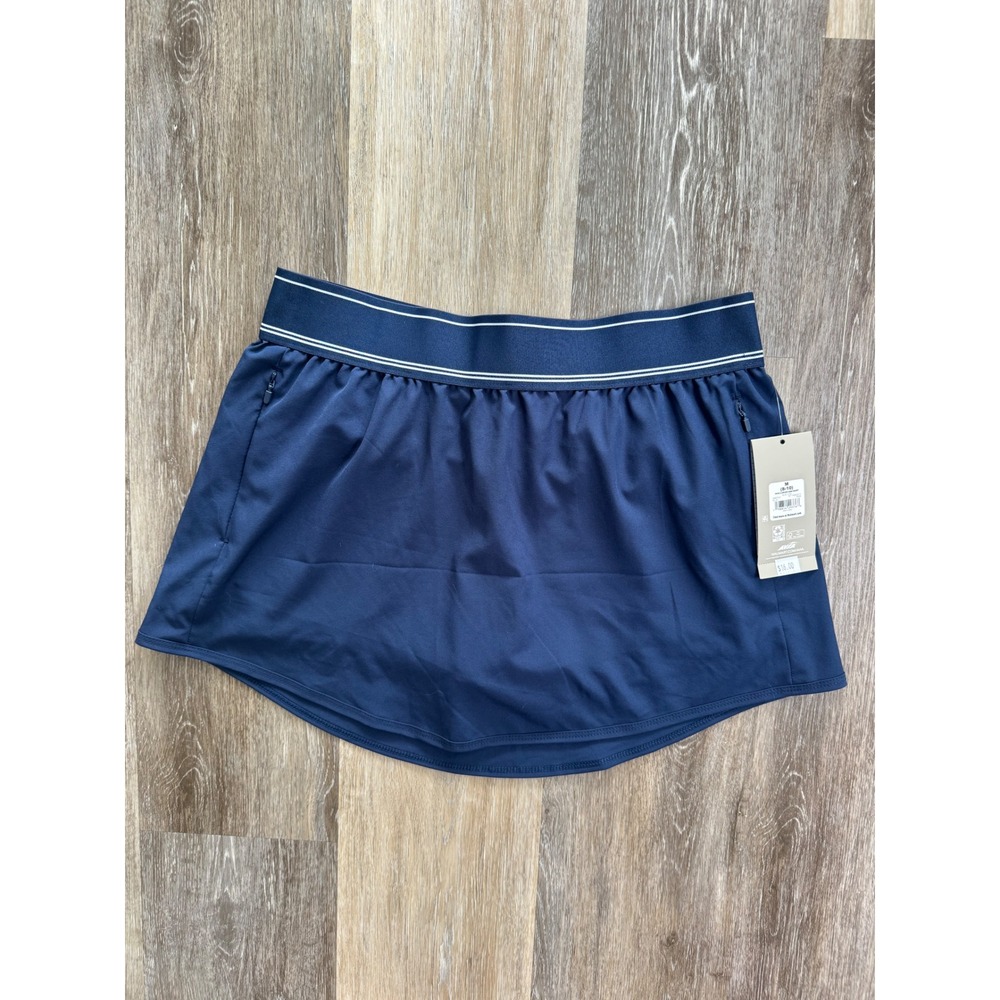 Avia Curved Hem Skort Women M Blue Cove AV17HQ024215